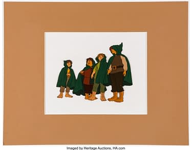 Animated Lord of the Rings Production Cels Hit Auction