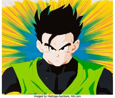 Dragon Ball Z Gohan Super Saiyan 2 Episode 191 Season 5 Imperfect Cell and  Perfect Sagas Production Cel B1, Printed by Toei Animation on artnet