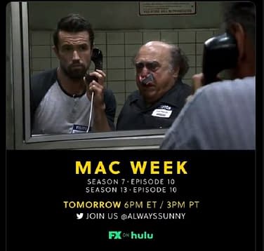 It s Always Sunny in Philadelphia Watch Party Video Honor Mac Week