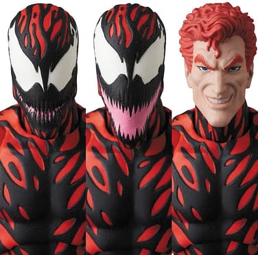 Carnage Is Ready to Create Some Chaos with New MAFEX Figure