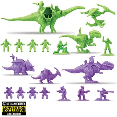 Dino-Riders Deinonychus Rulon avec Antor - Les Archives de Joe