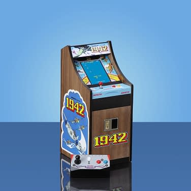 (中古)CAPCOM 1942 1/6スケールミニアーケードゲーム機械 New Wave Reveals 1942 & 1943 Mini Arcade Cabinets