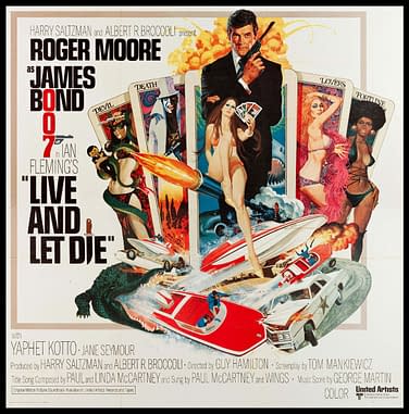 Jane Seymour Live And Let Die James Bond Poster 