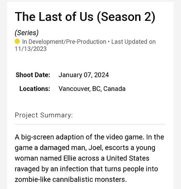 The Last of Us Season 2 Will Be Released in 2025