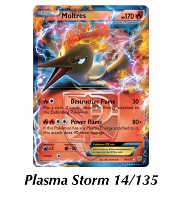 Moltres Giant Pokemon Card Print 