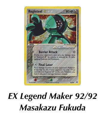 TCG Spotlight: Some Of The Best Registeel Pokmon Cards