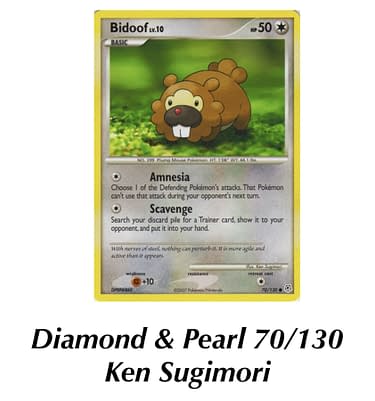 shiny bidoof pokemon card - GG29/GG70 - Crown Zenith Colorless Artist TCG Spotlight: Some Of The