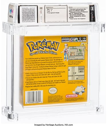 Graded Pokémon Yellow Worth Nearly $10,500 Destroyed by U.S. Customs