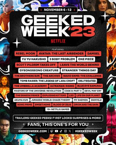 Geeked Week 2023, Trailer oficial