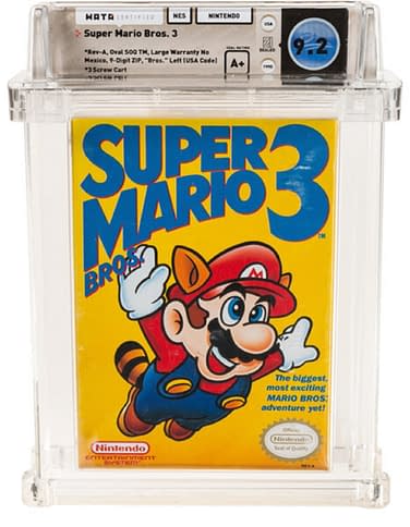 Rare Super Mario Bros. for NES sells for $660,000 at auction - Polygon