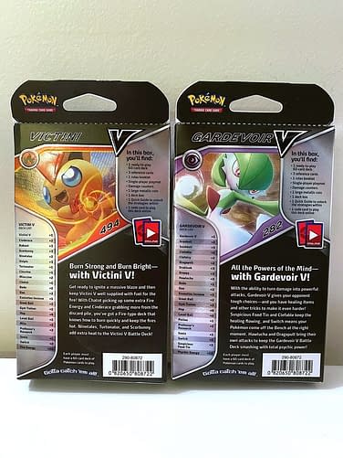 Pokémon TCG: V Battle Decks (Victini V and Gardevoir V) – First