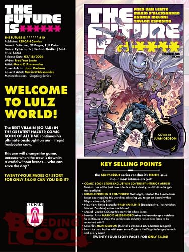 The Future Is ****** Free In Rekcah Comics Full February 2026 Solicits