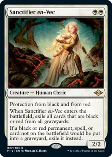 modern mtg cards Six [Modern Horizons 3 Prerelease Promos]
