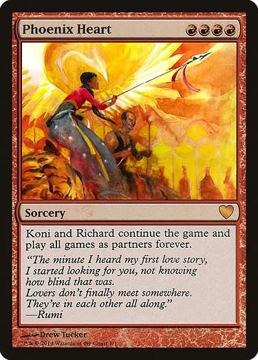mtg love cards Anniversary Magic Card (FOIL)