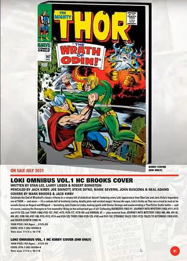 Loki Marvel Comics Omnibus Vol. outlets 1