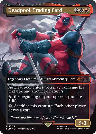 マジック：ザ・ギャザリング MTG SECRET LAIR Marvel's Deadpool foil Magic: The Gathering Reveals New Deadpool Secret Lair Cards