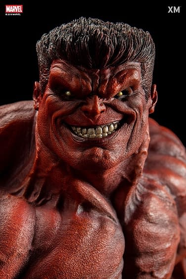 Red Hulk Is a Beast in the New XM Studios Statue