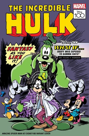Marvel To Publish Disney Crossover Covers For Disney100