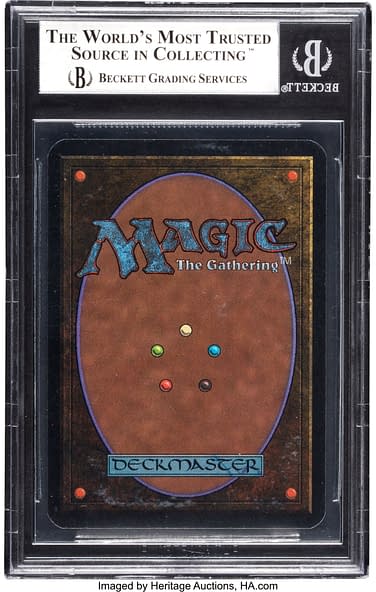 Magic: The Gathering Alpha Black Lotus Auctioning At Heritage