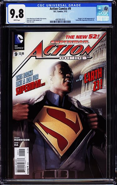 SUPERMAN 2014 # 32 CGC 9.8 NM/M 1ST APPEARANCE OF ULYSSES DC
