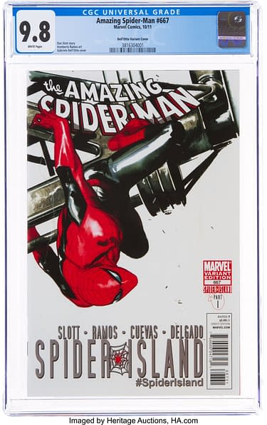 Amazing Spider-Man #667 Gabrielle Dell'Otto Variant Sells For $33,600