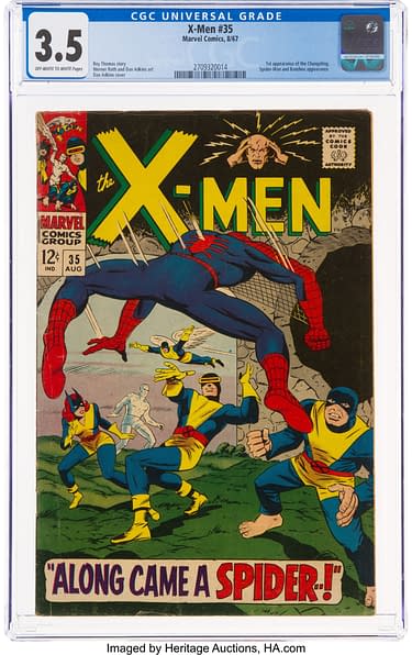 Spider-Man Meets The X-Men, Taking Bids At Heritage Auctions Today