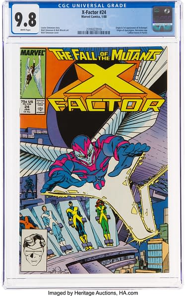 First Appearance of Archangel and the Origin of Apocalypse