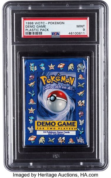 Pokmon TCG Demo Pack Up For Auction At Heritage Auctions