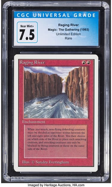 Magic: The Gathering Raging River On Auction At Heritage Auctions