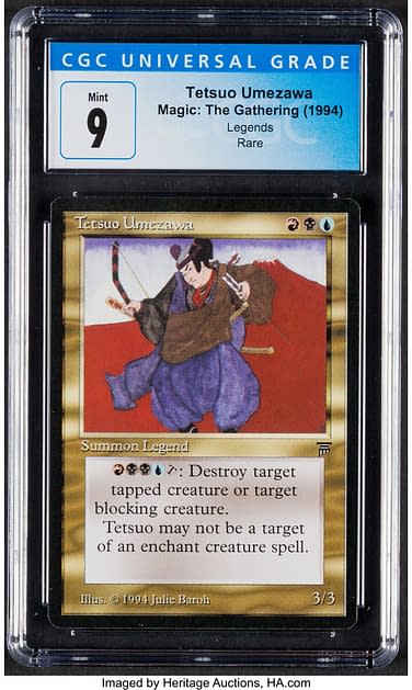 Magic: The Gathering: Legends Tetsuo Umezawa Auction At Heritage