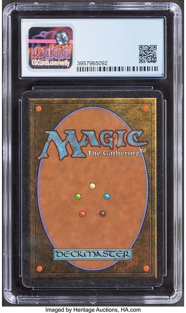 Magic: The Gathering - Revised Volcanic Island Auction At Heritage