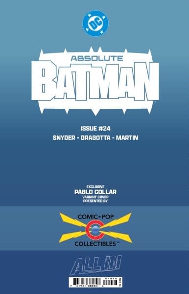 Absolute Batman Crossover Details And Retailer Exclusives At NYCC