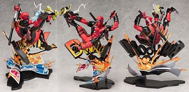 Deadpool Breaks the Forth Wall With New Statue From Good Smile Company
