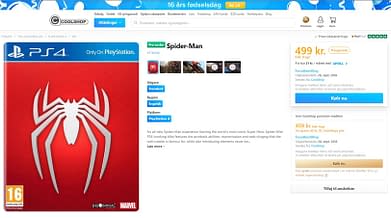 Did a European Retailer Leak the PS4 Spider-Man Game's Release
