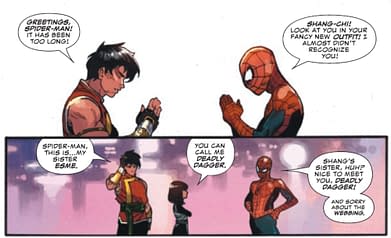 Shang-Chi Taught Spider-Man Everything He Knows About Martial Arts