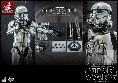 Star Wars Chrome Stormtrooper Revealed as New Hot Toys Exclusive