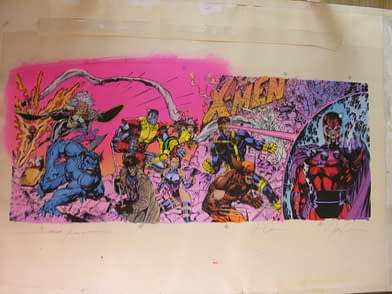 Who Wants To Buy Jim Lee's X-Men #11 Double Page Spread?