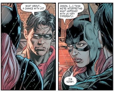 Jason Todd Complicated Love Life In Three Jokers #3 and Red Hood #50