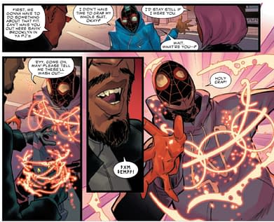 Miles Morales' New Suit Gets Iron Man Redesign - Inside the Magic
