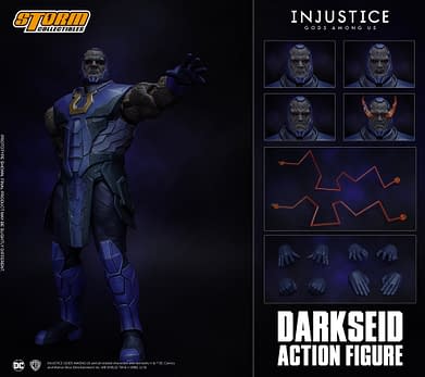 100％品質 “Injustice” New in Arrived Has Darkseid Figure Storm by アメコミ