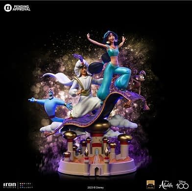 Take a Magic Carpet Ride with Iron Studios New D100 Aladdin