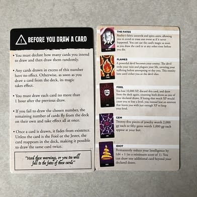 Casting Easy Reference: We Review The Deck of Many D&D Card Sets Casting Easy Reference: We Review The Deck of Many D&D Card Sets