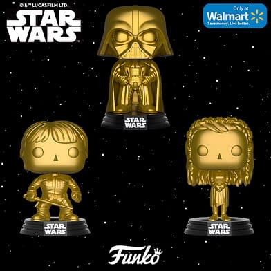 Funko pop gold luke skywalker deals