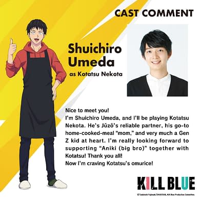 Kill Blue Anime Set for 2026: De-Aged Hitman Heads Back to High School