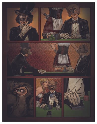 Johnny Depp, Posing For The New Hyde Graphic Novel, In 35-Page Preview
