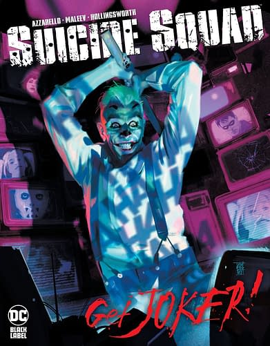 OCT190477 - SUICIDE SQUAD #1 CARD STOCK VAR ED - Previews World