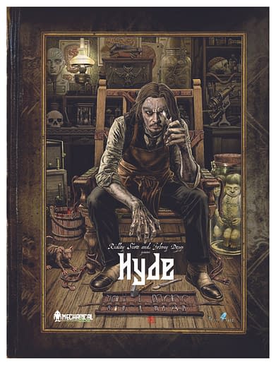 Johnny Depp, Posing For The New Hyde Graphic Novel, In 35-Page Preview