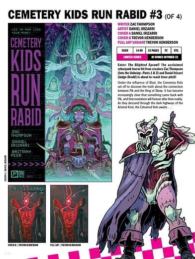 Daniel Noah's High Strangeness in Oni Press Full October