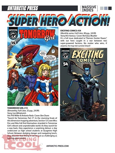 Kendra Comes To Lunar In Antarctic Press November 2025 Full Solicits