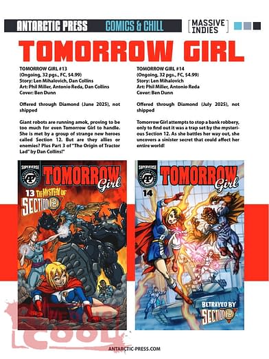 Antarctic Press' December 2025 Full Solicits Include Two #199s